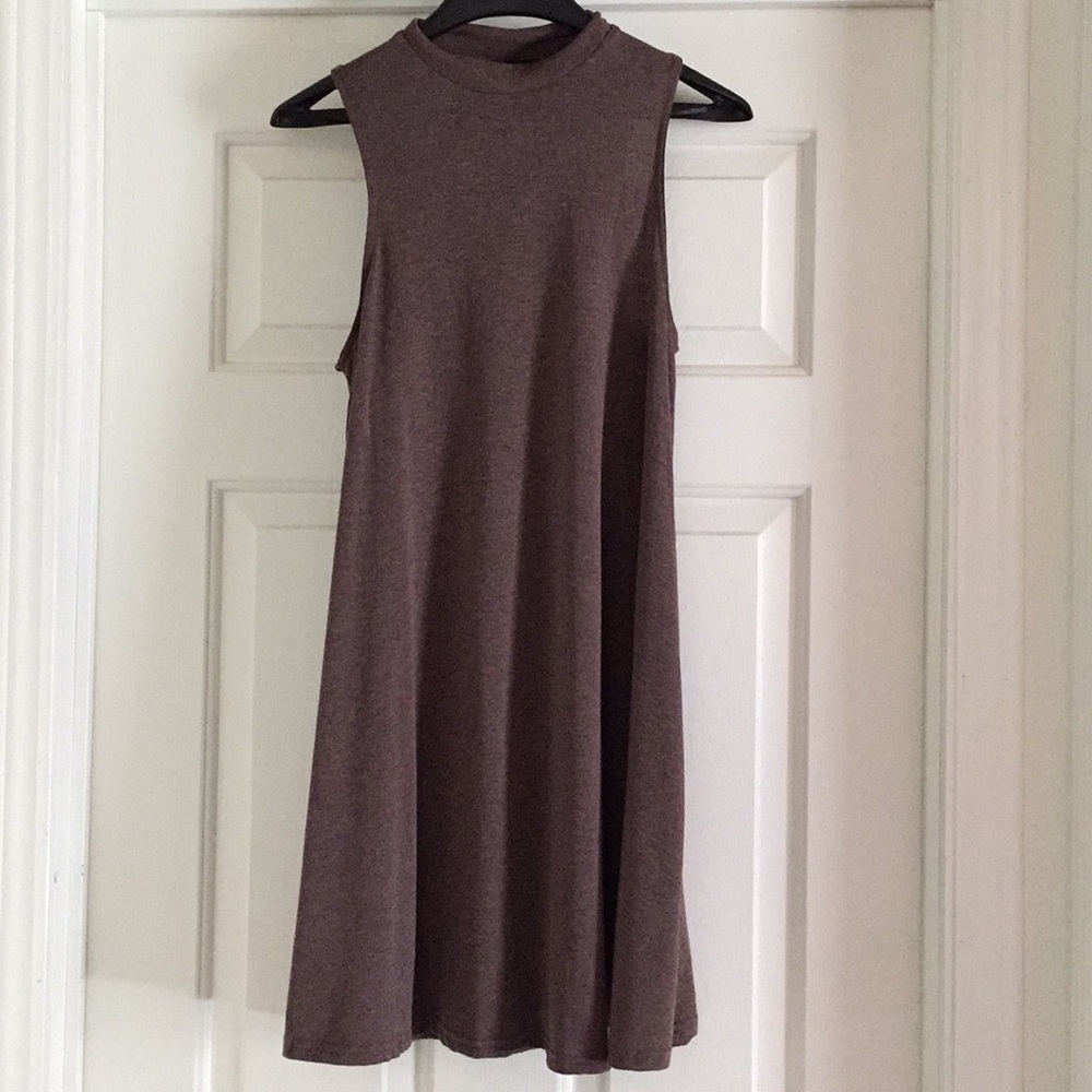 Angie brown dress